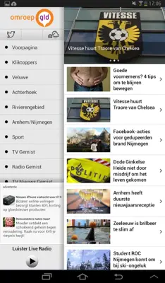 Omroep Gelderland android App screenshot 2